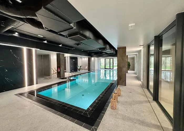 Lägenhet Wyspa Solna By Vacation - Basen, Sauna, Jacuzzi, Silownia W Cenie